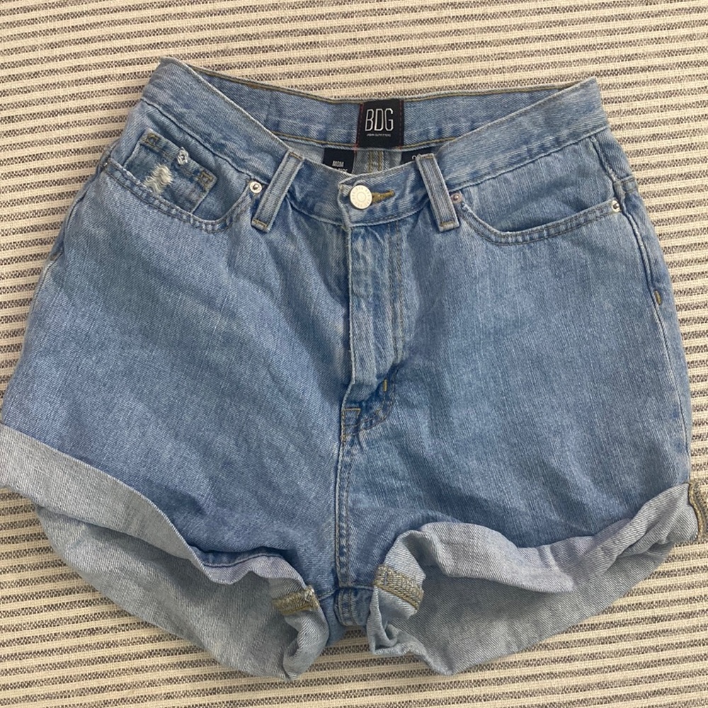 Urban outfitters mom rise shorts
